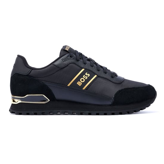 Boss Parkour Runn Heren Zwart/Goud Trainers - Image 5