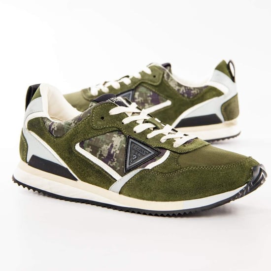 Guess Heren Schwarz Logo Dreieck-sneaker - Image 2