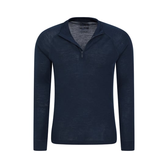 Mountain Warehouse Heren Merino II Base Layer Top (Marine) - Image 4