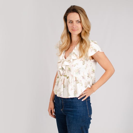 Floral Peplum Blouse
