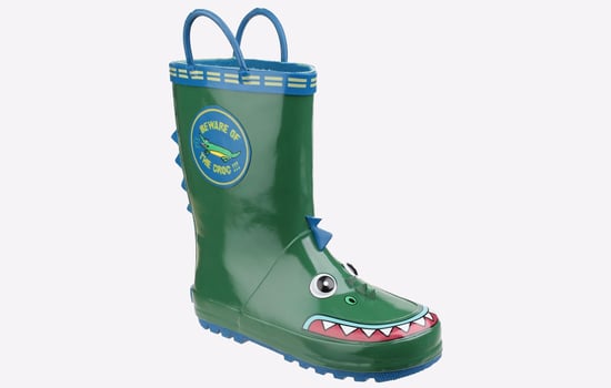 Cotswold Puddle Rubber Krokodil Wellington Laarzen - Image 2