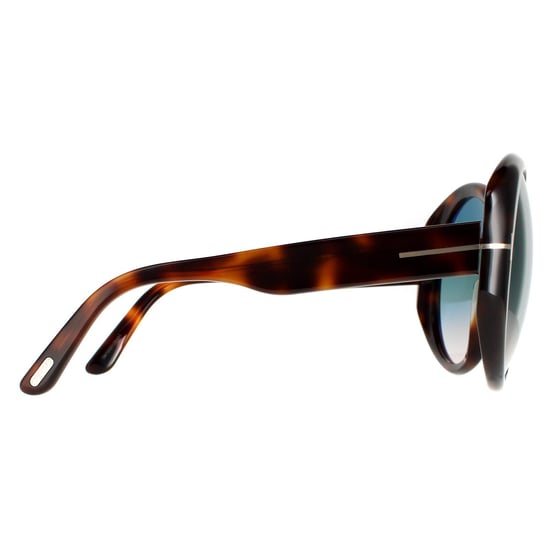 Tom Ford Butterfly Womens Blonde Havana Green Gradient FT0848 Terra Sunglasses