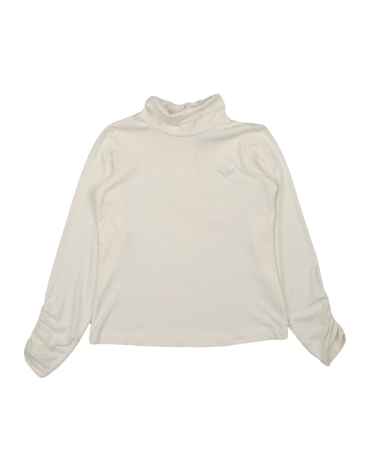TOPWEAR Armani Junior White Girl Viscose
