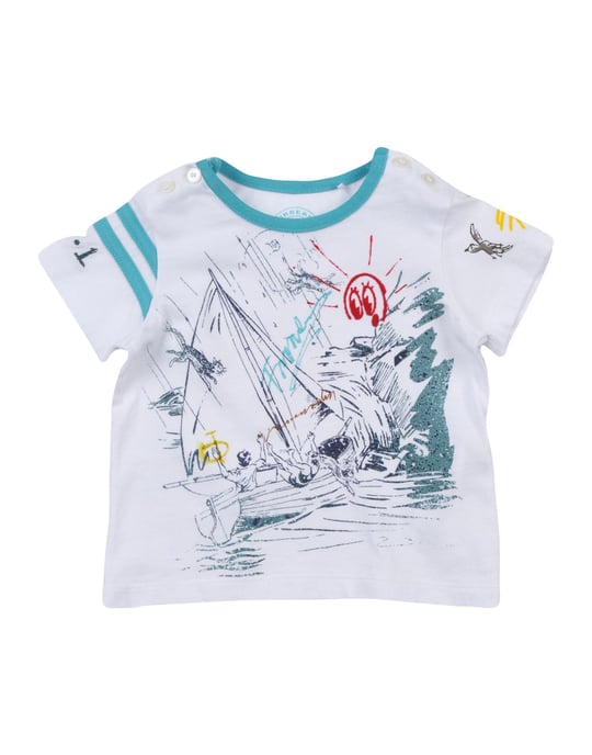 TOPWEAR Burberry White Boy Cotton