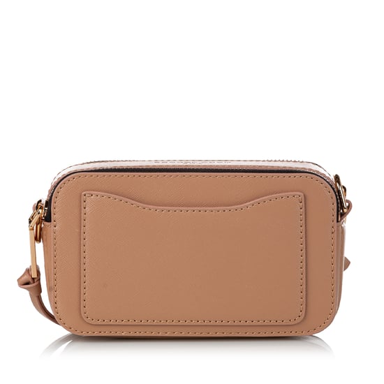 Vintage Marc Jacobs Small Snapshot Leather Crossbody Bag Brown