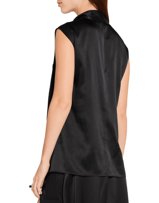 Narciso Rodriguez Woman Tops Black Silk