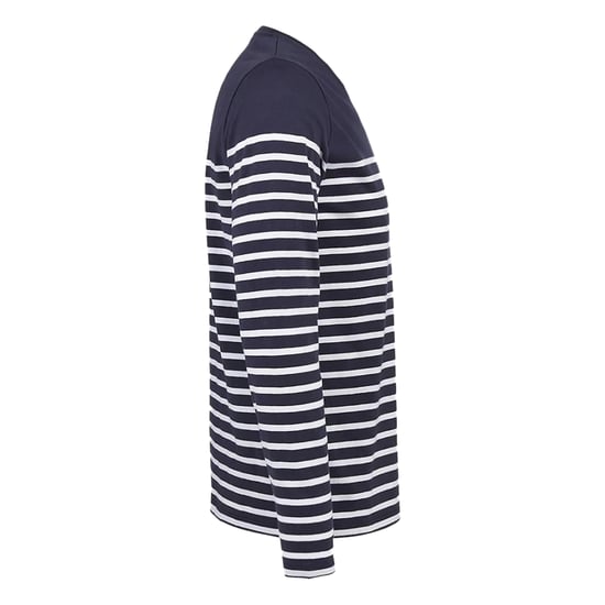 SOLS Heren Matelot Gestreept T-shirt Met Lange Mouwen (Franse marine / Wit) - Image 3