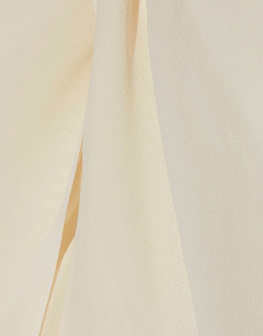 Haute Hippie Ivory Crepe Top