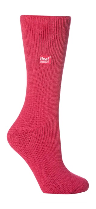 Heat Holders - Dames originele thermo sokken - Framboos - Image 1