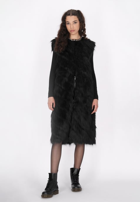 Mymo Vest Dames zwart - Image 3