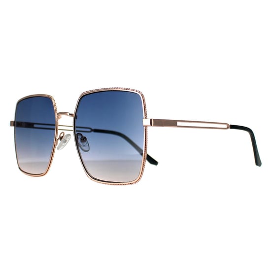 Guess GF0419 28W glanzend roségoud blauw gradiënt zonnebril - Image 2