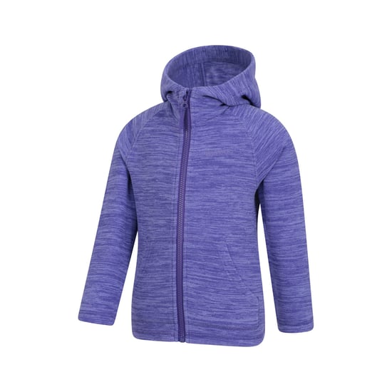 Mountain Warehouse Snowdonia II Full Zip Hoodie Kinderen/Kinderen (Paars) - Image 4