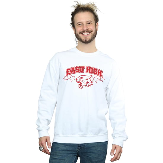 Disney Heren High School Musical The Musical Wildcat Stars Sweatshirt (Wit) - Image 2