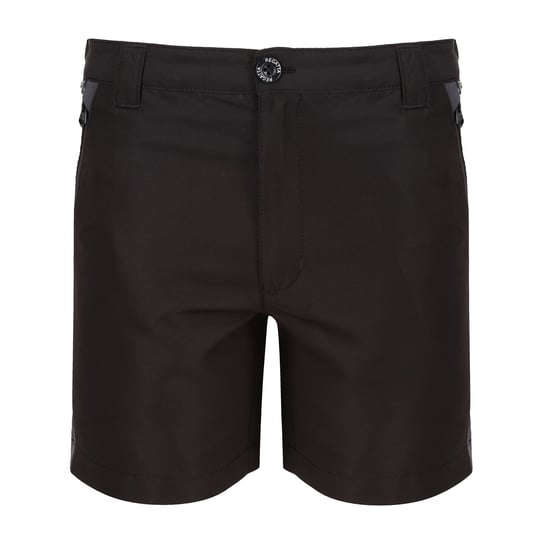 Regatta Childrens/Kids Sorcer Mountain III Shorts (Black/Seal Grey)