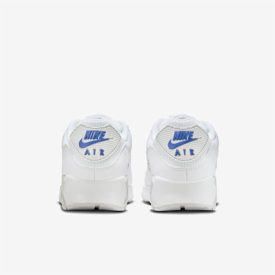 Nike Air Max 90 Heren in Wit/Photon Dust/Game Royal - Image 4