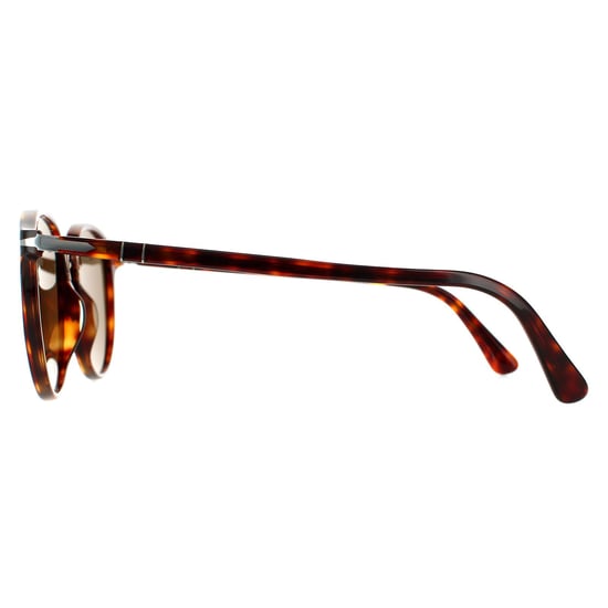 Persol Ovale Heren Havana Bruine Gepolariseerde Zonnebril - Image 3
