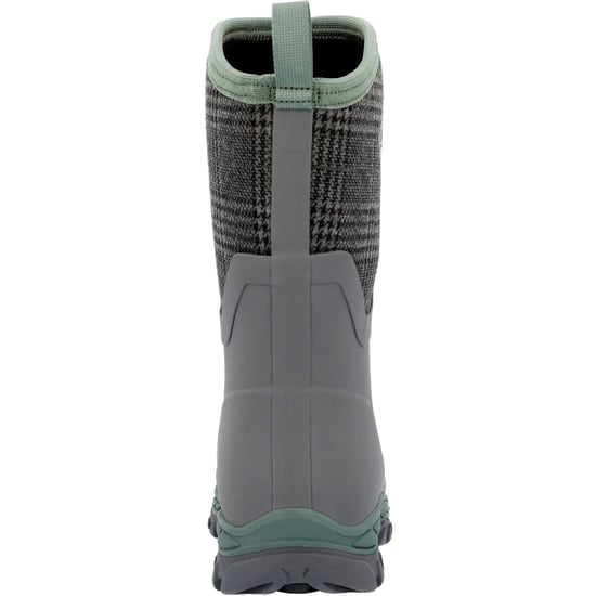 Muck Laarzen Arctic Sport II Neopreen Grijs/Plaid Wellington Laarzen - Image 2