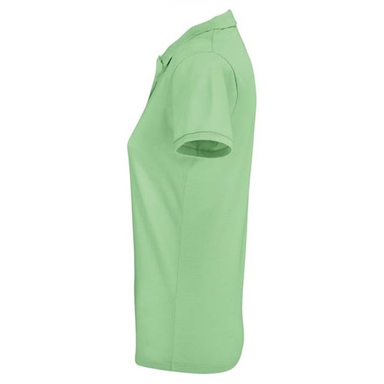 SOLS Dames/dames Planet Organic Polo Shirt (Bevroren groen) - Image 3