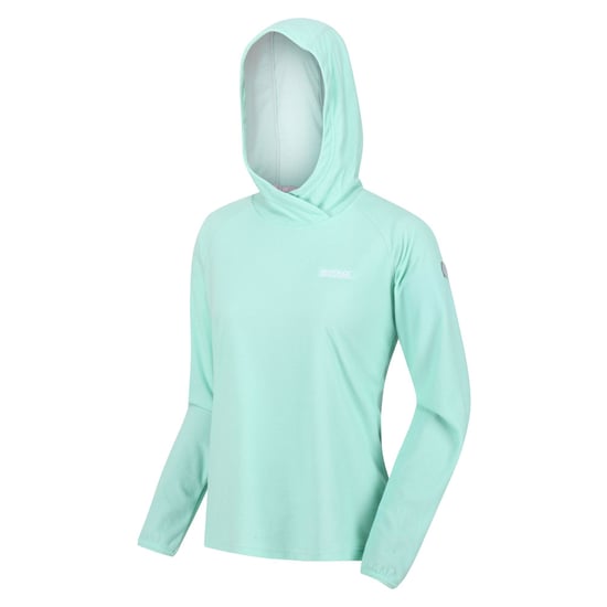 Regatta Dames/dames Montes Lichtgewicht Hoodie (Oceaangolf/Wit) - Image 3