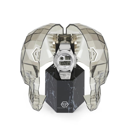 Philipp Plein The G.o.a.t. Unisex Horloge Wit PWFAA0121 - Image 5
