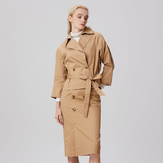 Coton Trench-Jacket met dubbele borsten - Image 5