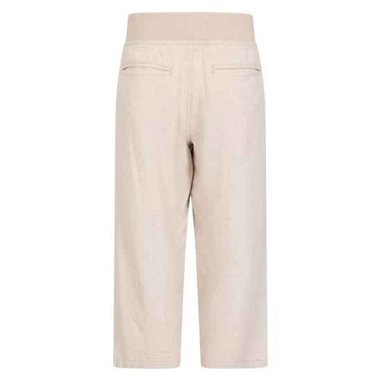Mountain Warehouse Dames/Dames Skye Linnen Mix Capri (Beige) - Image 2