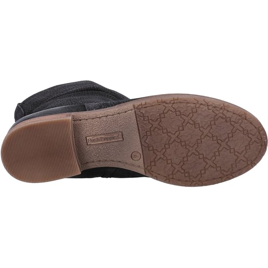 Hush Puppies Emilia Leren Vrouwen Laarzen Zwart - Image 3