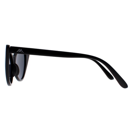 Montana Cat Eye Womens Matte Black Grey Polarized MP71