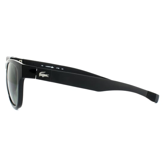 Lacoste Rectangle Unisex Black Green Sunglasses