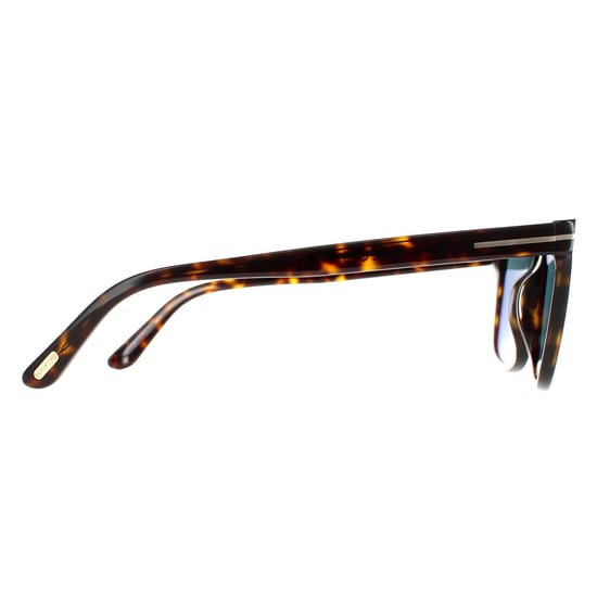 Tom Ford Vierkant Mannen Donker Havana Blauw FT0930 Gerard - Image 4