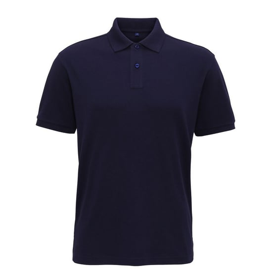 Asquith & Fox Heren Super Smooth Knit Polo Shirt (Marine) - Image 1