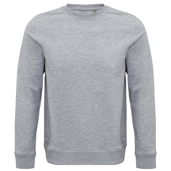 SOLS Unisex Adult Comet Organic Sweatshirt (Grey Marl)