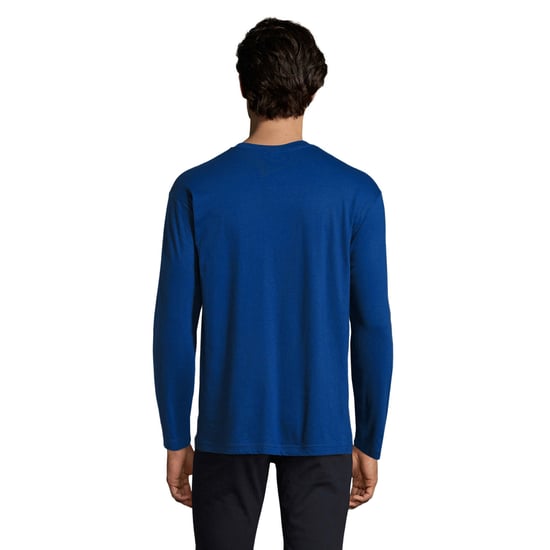 SOLS Heren Monarch T-shirt met lange mouwen (Ultramarijn) - Image 2