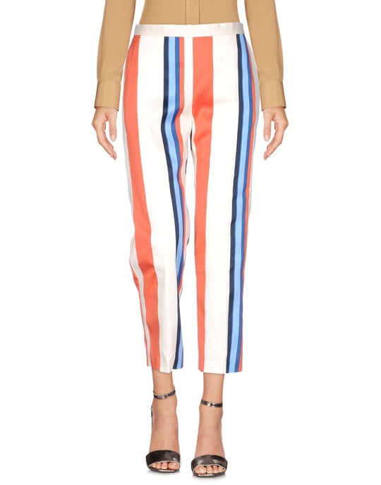 Pinko Woman Casual trousers Ivory Cotton