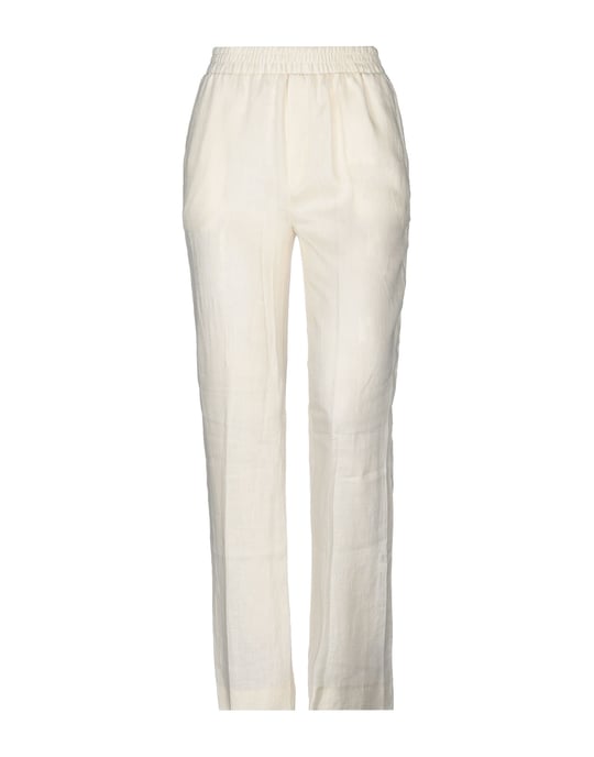 Trousers At.P.Co Ivory Women's Linen