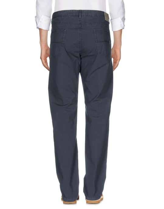 TROUSERS Henry Cotton'S Slate blue Man Cotton