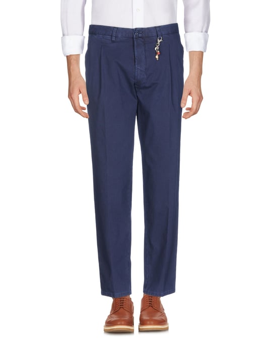 TROUSERS Gio Zubon Dark blue Man Cotton