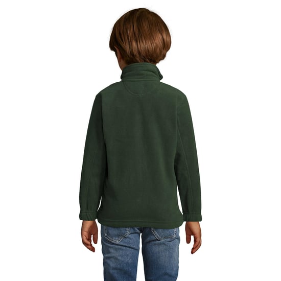 SOLS Kinderen/Kinderen North Zip-Up Fleece Jacket (Bosgroen) - Image 3