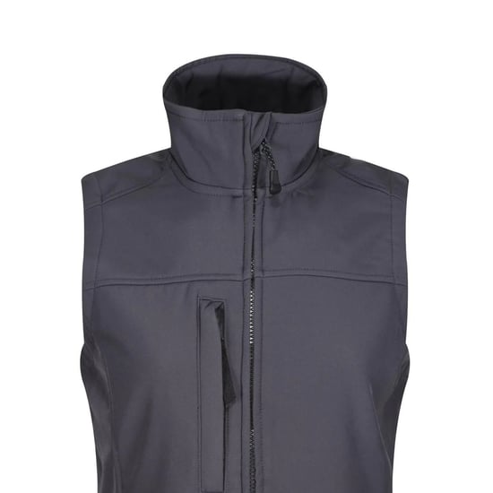 Regatta Womens/Ladies Flux Softshell Gilet (Seal Grey)