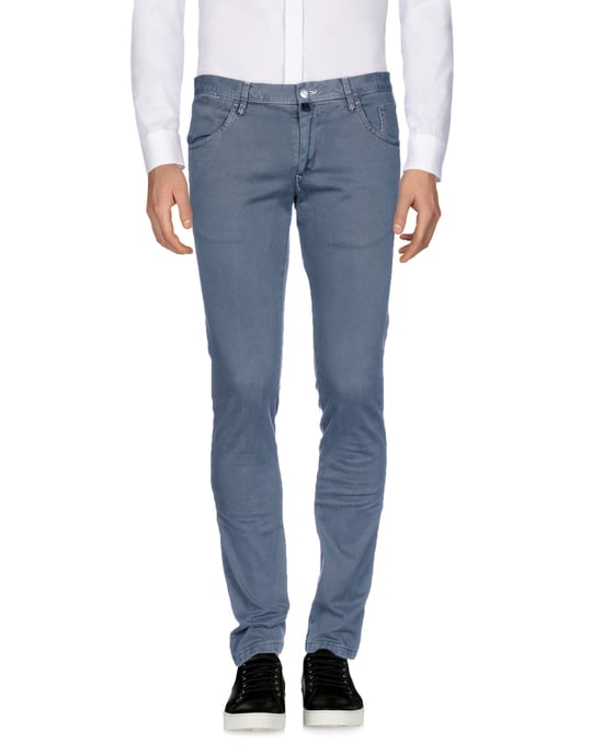 TROUSERS Ken Barrell Grey Man Cotton