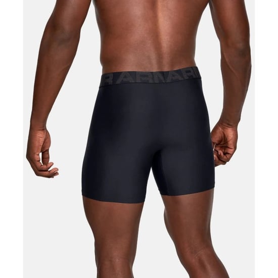 Under Armour Mens Tech 6 Inch Wicking 2 Pack Boxer Shorts