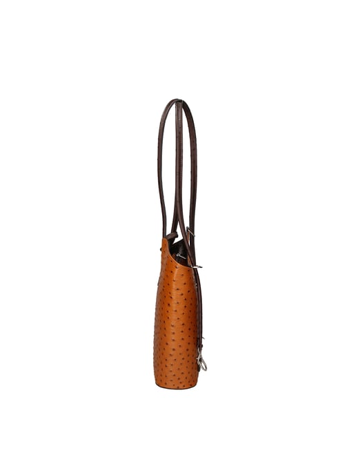Gave Lux backpack women COGNAC/DARK BROWN