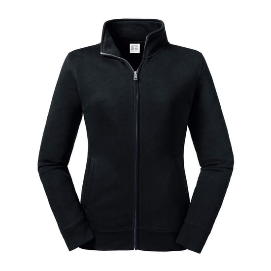 Russell Dames/dames Authentieke Sweat Jacket (Zwart) - Image 1