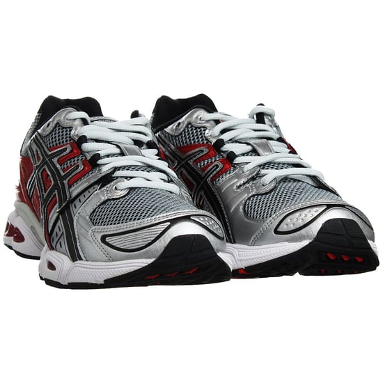 Asics Gel-Nimbus 9 Heren Zilveren Sneakers - Image 2