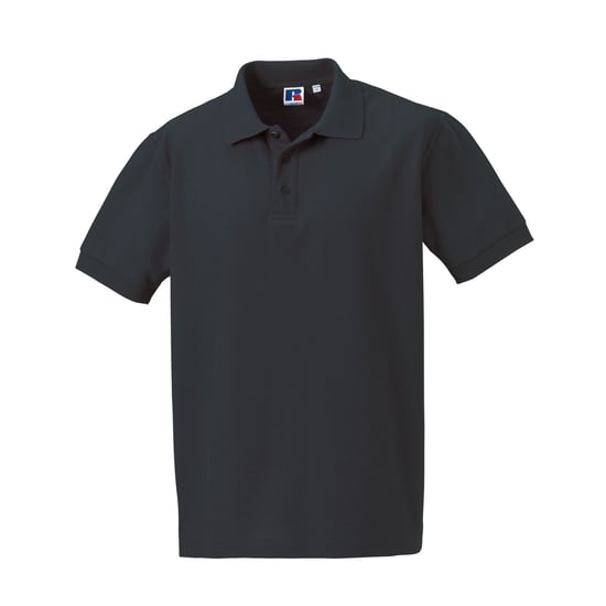 Russell Heren Ultimate Klassiek Katoenen Poloshirt (Titanium) - Image 1