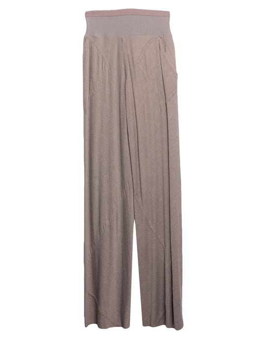 Rick Owens Lilies Dove Grey Jersey Trousers