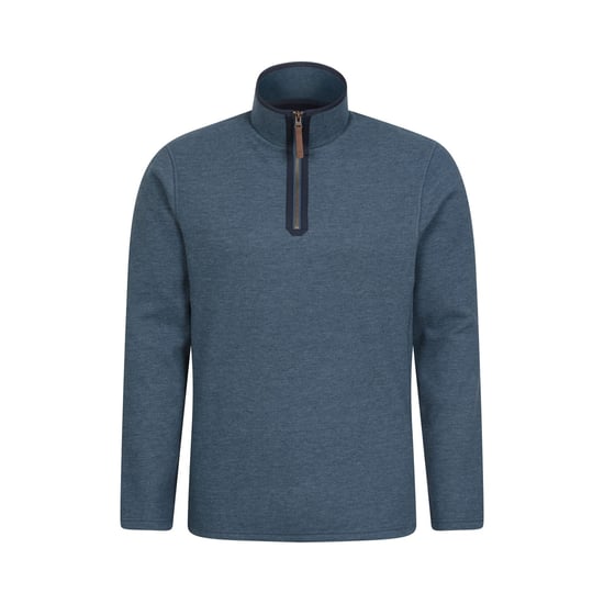 Mountain Warehouse Heren Beta Contrast Ritssluiting (Lichtblauw) - Image 1