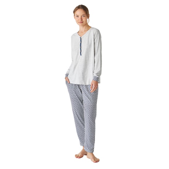 JJBEP1600 Women's Long Sleeve Cotton Pajamas