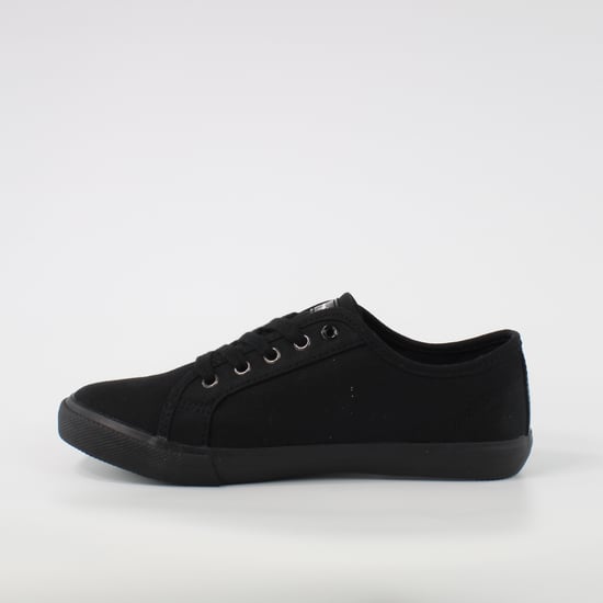 Champion Huntington Kids Black Plimsolls