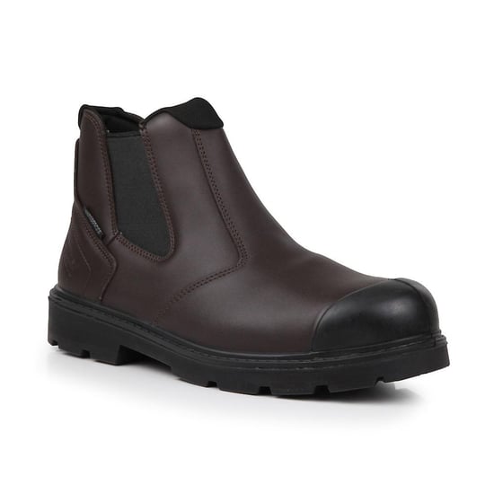 Regatta Mens Waterproof Action Leather Dealer Boots (Peat)
